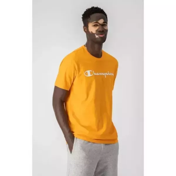 CREWNECK T-SHIRT HOMME ORANGE