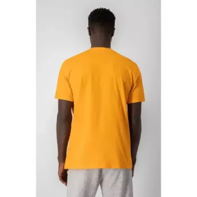 T-shirt homme CHAMPION CREWNECK orange avec logo poitrine