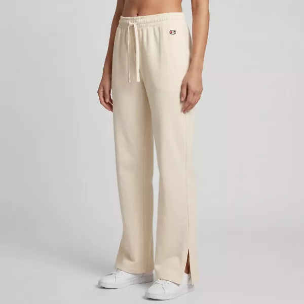 WIDE LEG PANTS FEMME BEIGE