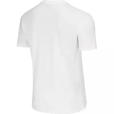 Lot de 2 t-shirts homme CHAMPION bleu marine et blanc 100% coton coupe standard col rond