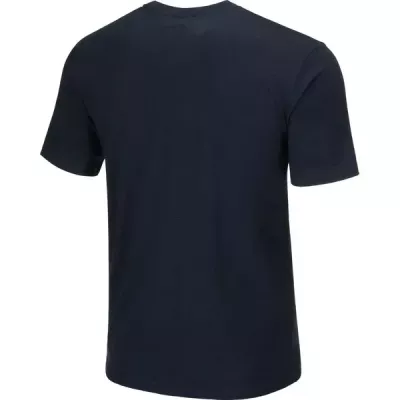 Lot de 2 t-shirts homme CHAMPION bleu marine et blanc 100% coton coupe standard col rond