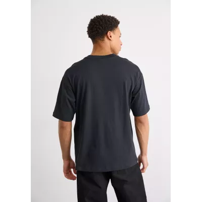 T-shirt homme CHAMPION CREWNECK noir 100% coton col rond coupe classique 219856-KK001