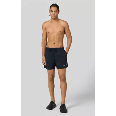 Short de bain homme CHAMPION noir BEACHSHORT avec cordon et poches latérales 219979-KK001