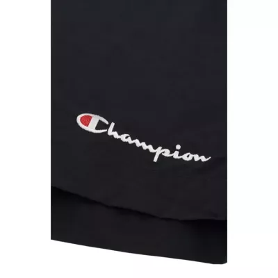 Short de bain homme CHAMPION noir BEACHSHORT avec cordon et poches latérales 219979-KK001