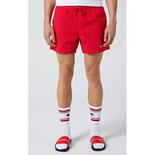 BEACHSHORT HOMME ROUGE