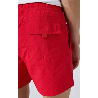 Short de bain homme CHAMPION rouge BEACHSHORT avec doublure maille et cordon 219979-RS032