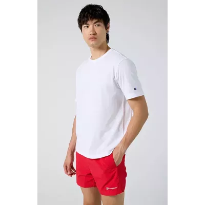 Short de bain homme CHAMPION rouge BEACHSHORT avec doublure maille et cordon 219979-RS032