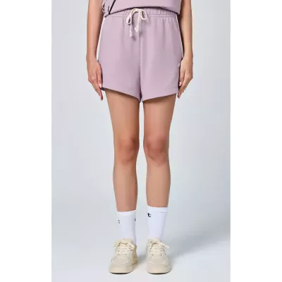 Bermuda femme CHAMPION violet en coton mélangé style décontracté E10009-PS162
