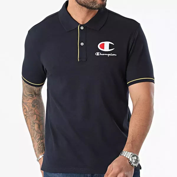 POLO HOMME BLEU MARINE