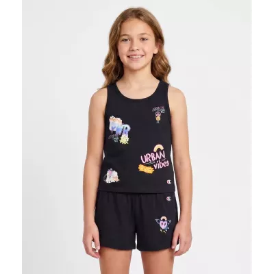 Ensemble enfant CHAMPION noir 100% coton tenue confortable polyvalente
 404931-KK001