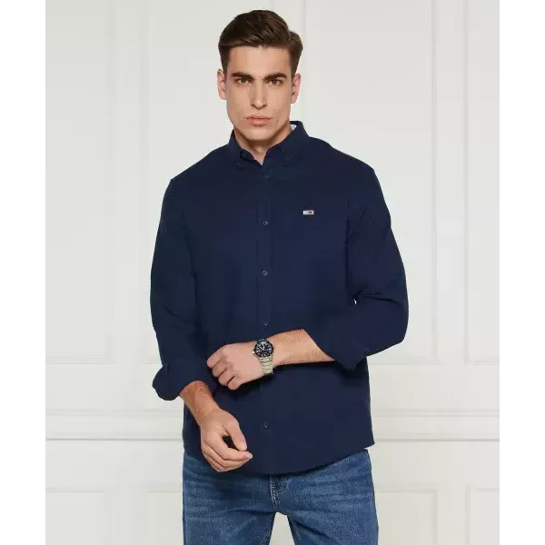 CHEMISE HOMME REGULAR GRINDLE FLANNEL BLEU MARINE