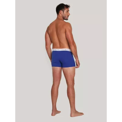 Pack de 3 boxers homme Tommy Hilfiger ESSENTIAL TRUNK UM0UM02761-0T7 multicolore avec ceinture logo élastique