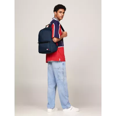 Sac à dos homme Tommy Hilfiger Essential D Dome AM0AM12407-C1G bleu marine dimensions 43*28*14 cm