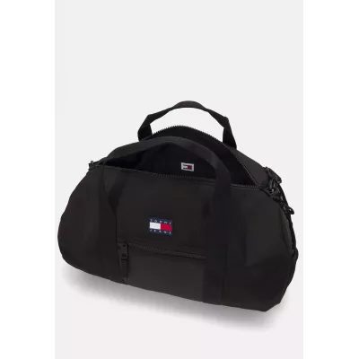 Sac de voyage Tommy Jeans FRESHMAN DUFFLE AM0AM12605-BDS noir 32L avec bandoulière réglable dimensions 50x30x30 cm