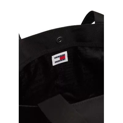 Sac cabas Tommy Hilfiger ESSENTIAL DAILY TOTE AW0AW16273-BDS noir avec poignées logo dimensions 49x22x35 cm