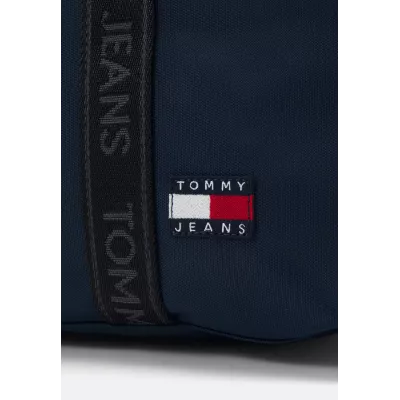 Sac cabas Tommy Hilfiger ESSENTIAL DAILY TOTE AW0AW16273-C1G bleu marine avec poignées logo dimensions 49x22x35 cm