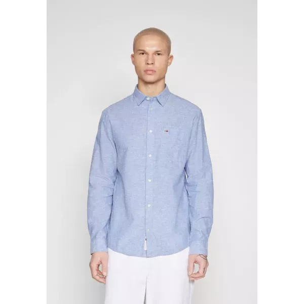CHEMISE SLIM STRETCH OXFORD BLEU CIEL