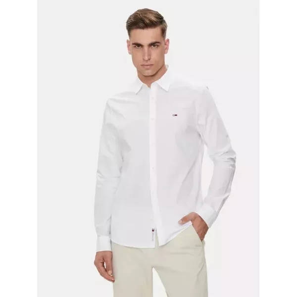 CHEMISE HOMME REGULAR ENTRY POPLIN BLANCHE