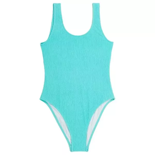 SWIMMING SUIT 1 PIÈCE FEMME BLEU CIEL