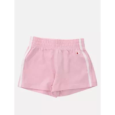 Ensemble fille CHAMPION rose avec t-shirt manches courtes et short assorti 404929-PS013