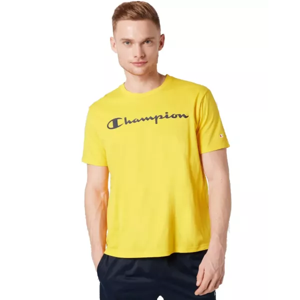 CREWNECK T-SHIRT HOMME JAUNE