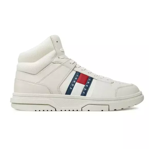 SNEAKERS HOMME BROOKLYN MIX MAT MID BLANCHES