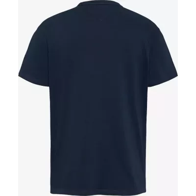 T-shirt homme Tommy Jeans REGULAR LIGHTWEIGHT BADGE TEE DM0DM19735-C1G bleu marine en coton avec coupe régulière