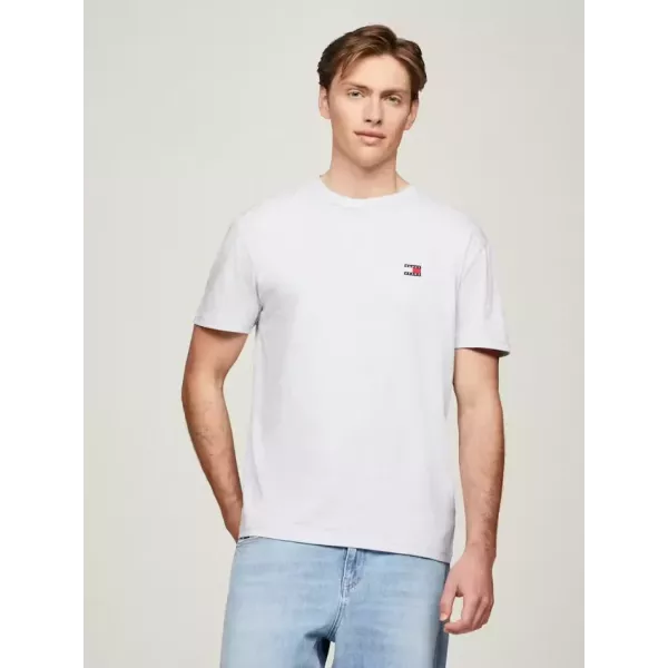 T-SHIRT HOMME REGULAR LIGHTWEIGHT BADGE TEE BLANC