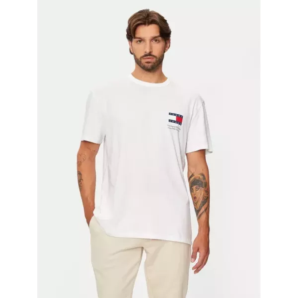 T-SHIRT HOMME FUN NOVELTY REGULAR FIT BLANC