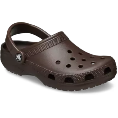 Sabot Crocs Classic marron café ultra léger avec bride pivotante et confort iconique Crocs™ 10001-21Q
