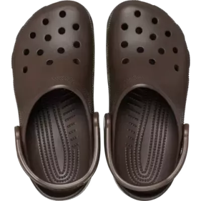 Sabot Crocs Classic marron café ultra léger avec bride pivotante et confort iconique Crocs™ 10001-21Q