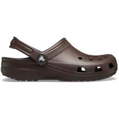 Sabot Crocs Classic marron café ultra léger avec bride pivotante et confort iconique Crocs™ 10001-21Q