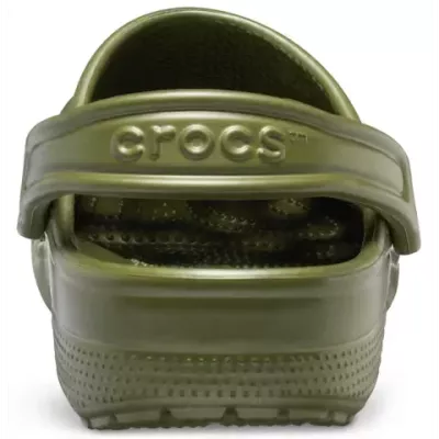 Sabot Crocs Classic Army Green vert olive léger et respirant avec bride pivotante 10001-309