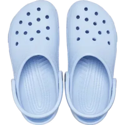 Sabot Crocs Classic bleu léger et confortable avec ventilation et bride arrière
 10001-4NS