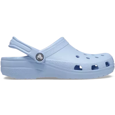 Sabot Crocs Classic bleu léger et confortable avec ventilation et bride arrière
 10001-4NS
