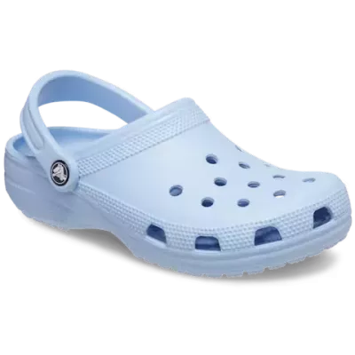 Sabot Crocs Classic bleu léger et confortable avec ventilation et bride arrière
 10001-4NS