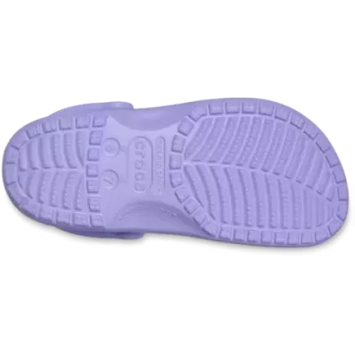 Sabot Crocs Classic violet ultra léger et confortable avec bride arrière pivotante 10001-5BN