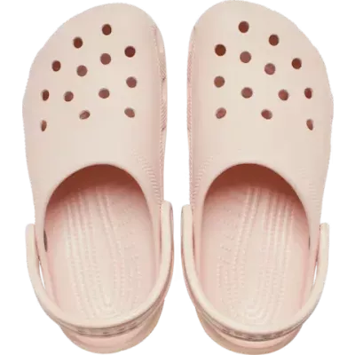 Sabot Crocs Classic rose léger et confortable avec ventilation respirante
 10001-6UR