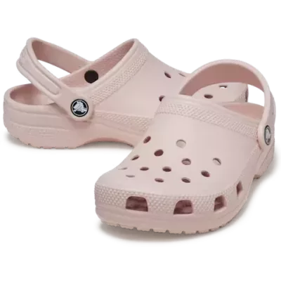 Sabot Crocs Classic rose léger et confortable avec ventilation respirante
 10001-6UR