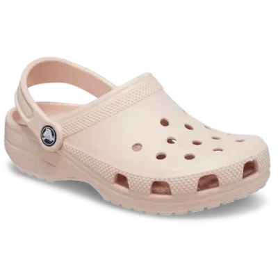 Sabot Crocs Classic rose léger et confortable avec ventilation respirante
 10001-6UR