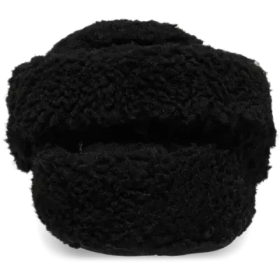 Chaussons Crocs Classic Cozzzy Slipper noir réf 209386-001 avec doublure douce effet mouton