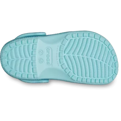 Sabots Frozen Elsa Classic Clog bébé bleu réf 210237-90H avec design Disney™ La Reine des Neiges