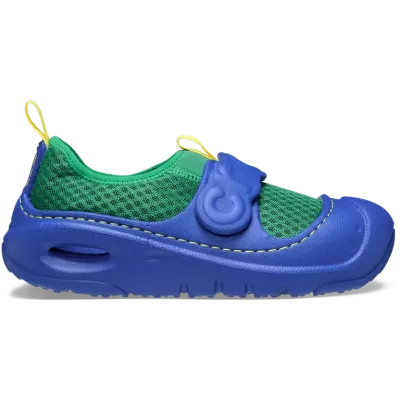 Chaussures d’eau Crocs Swiftwater Splash bleu enfant réf 210619-3WH avec protection aquatique