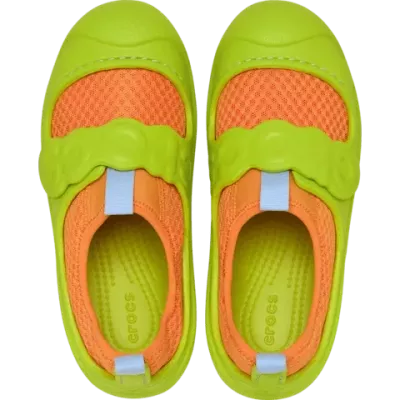 Chaussures d’eau Crocs Swiftwater Splash vert pistache enfant réf 210619-85H pour activités aquatiques