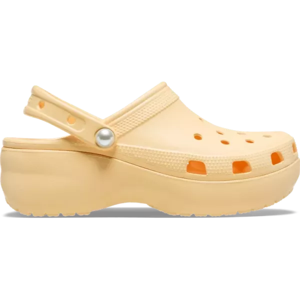 CLASSIC PLATFORM PEARL CLOG