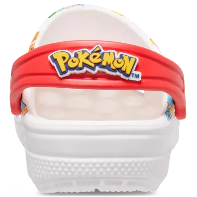 Sabots Pokémon Classic Clog K blanc réf 207739-94S pour enfant avec confort iconique Crocs™