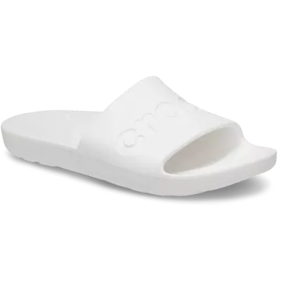 Sandales Crocs Slide blanc réf 210088-100 avec design minimaliste et confort Crocs™