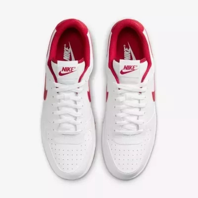 Nike Big Low homme blanc swoosh rouge varsity semelle speckle 355152-150