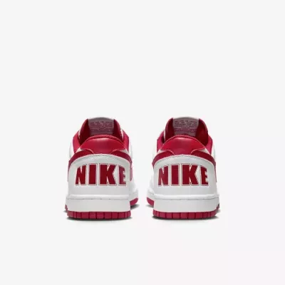 Nike Big Low homme blanc swoosh rouge varsity semelle speckle 355152-150