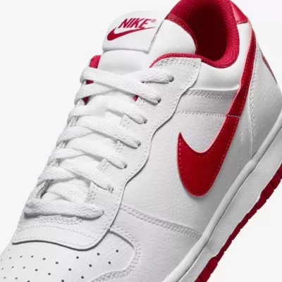 Nike Big Low homme blanc swoosh rouge varsity semelle speckle 355152-150